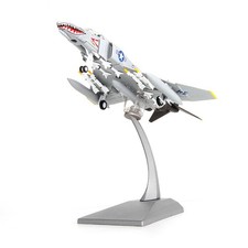 1:100 US F-4C Ghost Attack Aircraft Alloy Fighter Model Military With Stand Gift