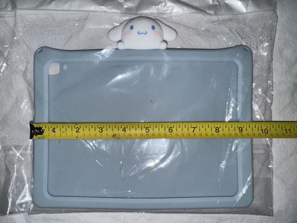 Funda con soporte de silicona suave melodía Cinnamoroll de dibujos animados para fundas para tabletas serie iPad Foto 4 de 4