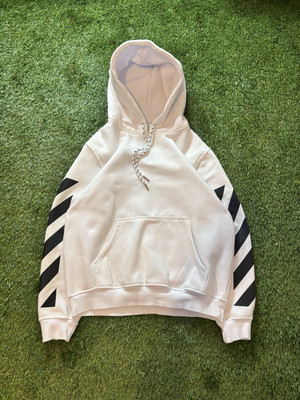 Authentic White Off White Virgil Abloh Hoodie