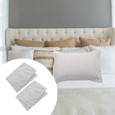 2 Pcs Pillow Covers Zip Closure Furted Child Lovers Bedroom Pillowcase