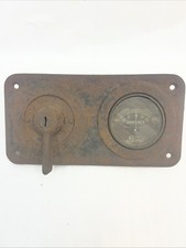 Vintage Original 1919 - 1925 Ford Model T Switch Gauge Dash Plate Rat Rod