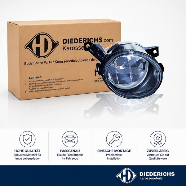 Nebelscheinwerfer Links Diederichs 2295189 FÜR VW Nebelleuchte Nebellicht-image