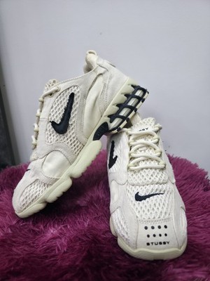 Size 8 - Stussy x Nike Air Zoom Spiridon Caged 2 Fossil