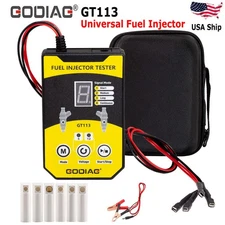 GODIAG GT113 Universal Fuel Injector Tester Fuel Injector Cleaner 8 Pulse Modes