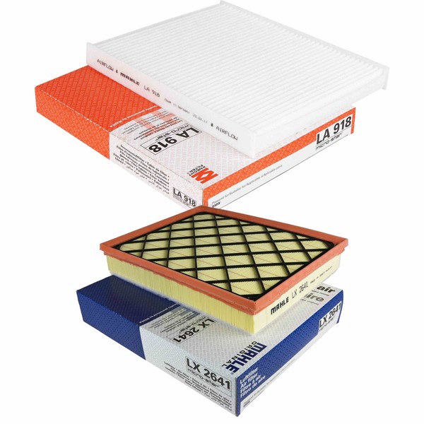 Mahle / Knecht Set Filterpaket Innenraumfilter LA 918 Luftfilter LX 2641-image