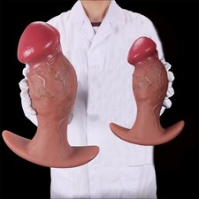 Huge Big Extra Large Silicone Anal Butt Plug Dildo G-spot for Men-Women Sex-Toys