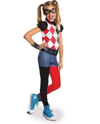 Kinder Harley Quinn Kostüm / Karneval Rubies 620744 Gr.M (5-7J.) (K-02) (W)