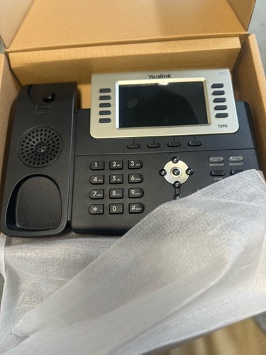 3 téléphones IP Gigabit Yealink SIP-T29G neufs - Photo 3/4