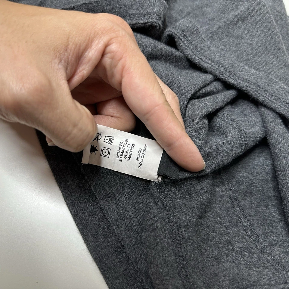 Vintage Reigning Champ Snub Knit Snap Button Collar L/S Shirt XS - Image 4 of 4