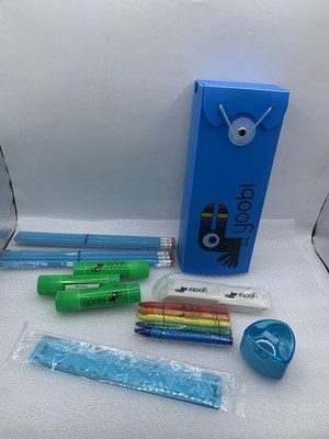 Yoobi Back to School Supplies bundle kit Pre K Boy & Girl Crayon Pencil Etc BB