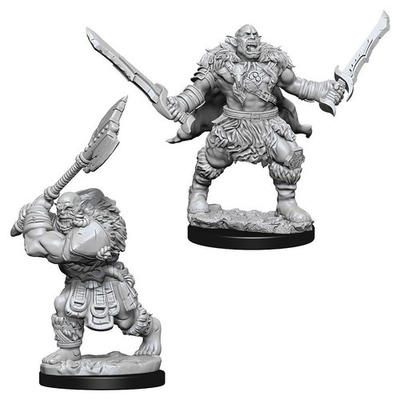 #ad Wizkids Pathfinder Deep Cuts Miniatures Orc Brute And Warrior Unpainted $12.99