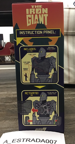 Super7 The Iron Giant Super Cyborg - The Iron Giant Clear Actionfigur Deadstock - Bild 10 von 13
