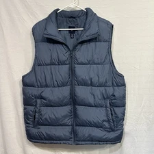 Gap Puffer Vest Men’s XL Blue