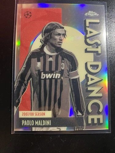 Topps 2026 Topps Chrome UEFA Champions League Paolo Maldini Last Dance #LD-11
