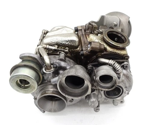 Turbocharger Bi Turbo Exhaust Turbocharger Genuine Mercedes W223 V167 OM656 A6560900380
