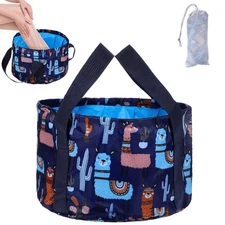 Piriuuo Collapsible Foot Soaking Tub, Portable Foot Bath Soak Tub Multi-Funct...