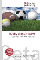 Lambert M. Surhone (U. A.) | Rugby League Teams | Taschenbuch | Englisch (2026)