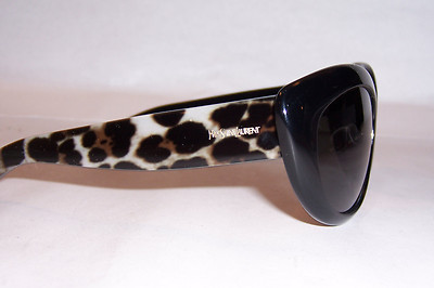 NEW YVES SAINT LAURENT SUNGLASSES YSL 6349/S YXZ-P9 BLACK/GRAY