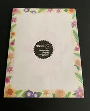 Jot Printer Paper Stationery 45 sheets sealed multi botanical florals