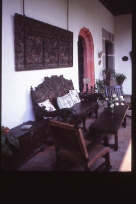 Vintage 35mm Photo Film Slide Guatemala Relief Map