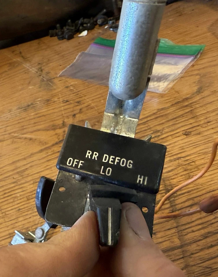 Dodge Plymouth 1971 1972 carrocería B interruptor de descongelación trasero cargador corredor de carretera Foto 4 de 4