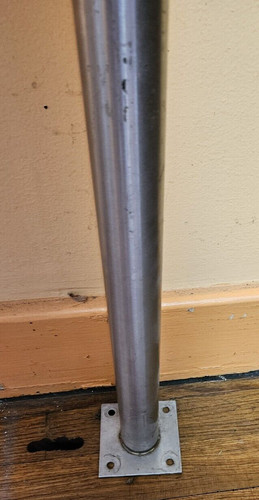 Stainless Steel Table Leg Adjustable From 31.25" to 32.50"