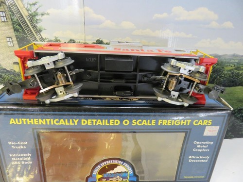 MTH TRAINS - 2080002C DAP SANTA FE EXTENDED VISION CABOOSE- '0'- LN- BXD- B1R - Picture 5 of 7