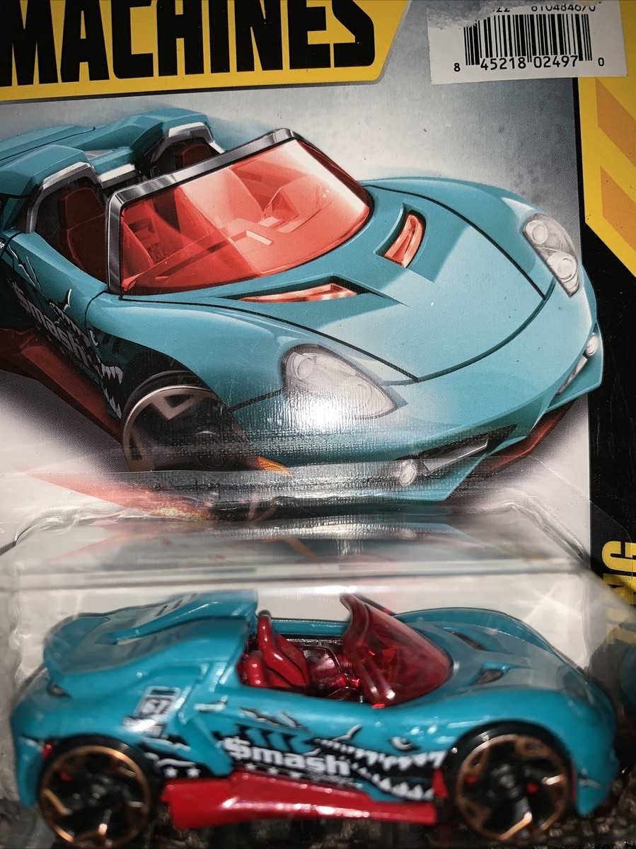 ZURU Metal Machines Diecast Car Toy Styles ZING TURQUOISE BLUE
