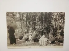 Postcard Fiuggi (Rome) Forest Water Effects 