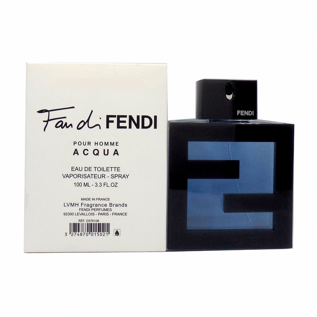 FENDI Eau de Toilette 50ml 男性用香水 FAN DI FENDI POUR HOMME ACQUA BY FENDI EAU DE TOILETTE SPRAY 100ML