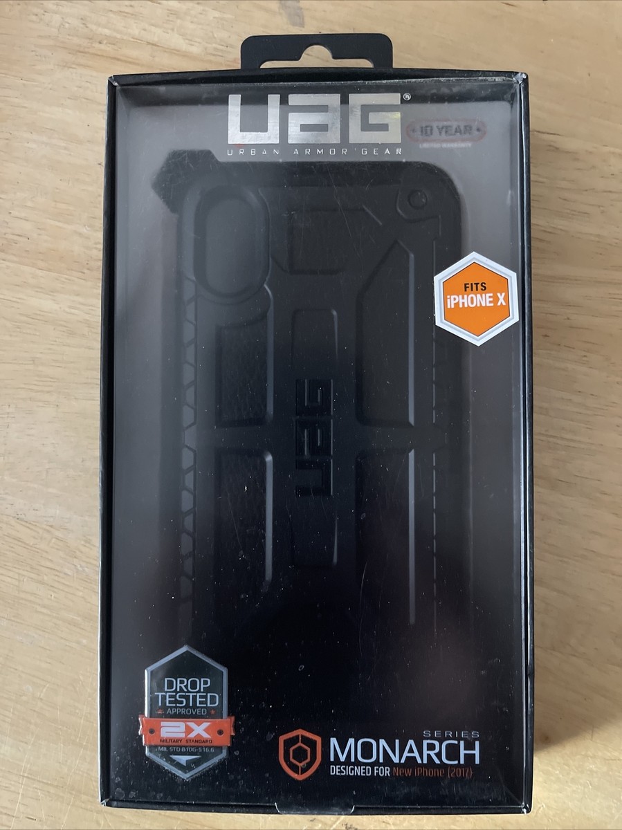 UAG Monarch Protection Case iPhone X Black