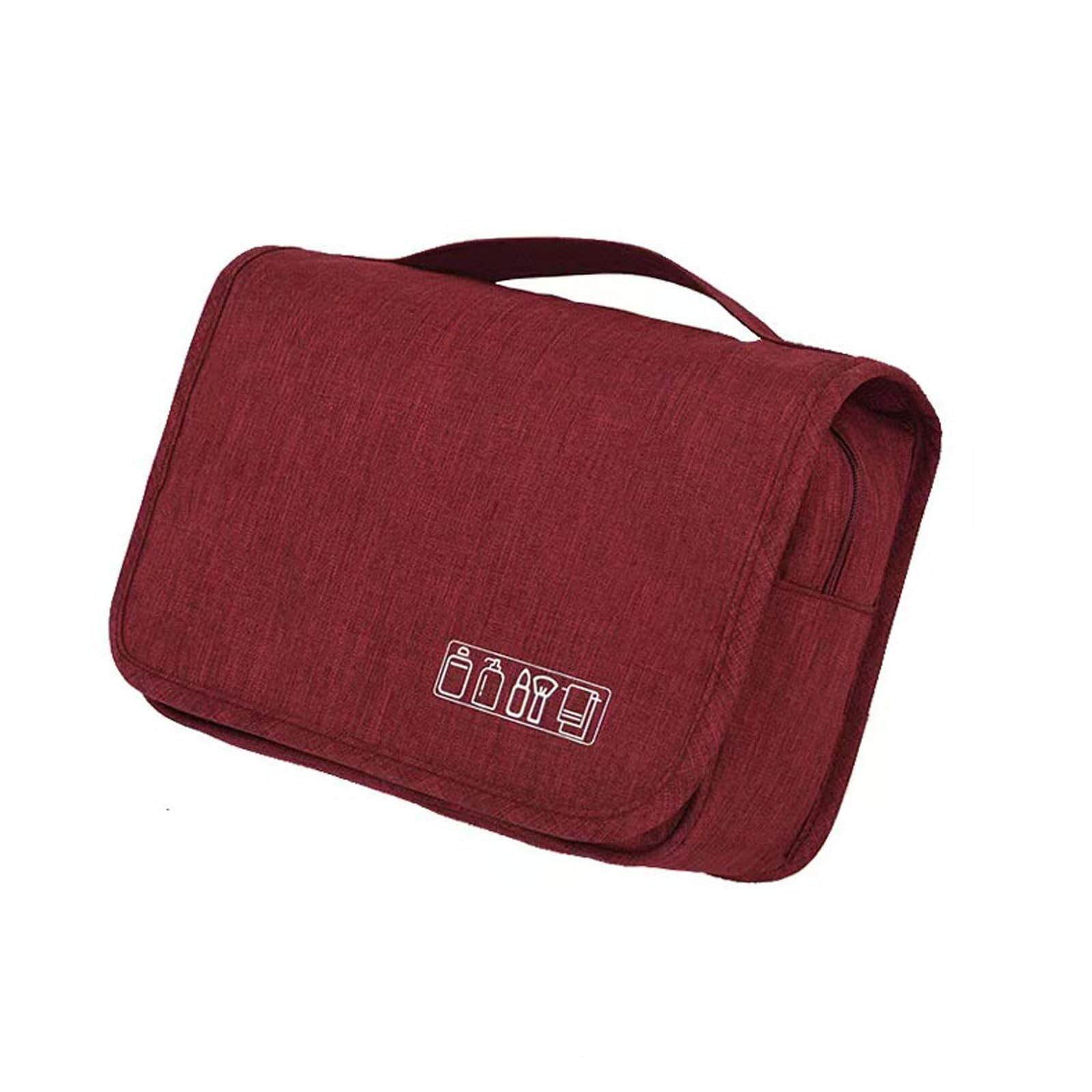 Waterproof Portable Travel Toiletry Bag for Men and Women - Compact Cosmetic Organizer