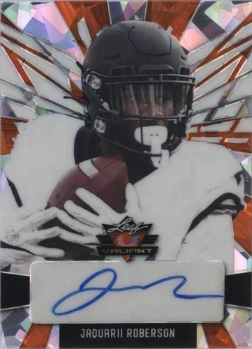 2022 Leaf Valiant Jaquarii Roberson #PA-JR1