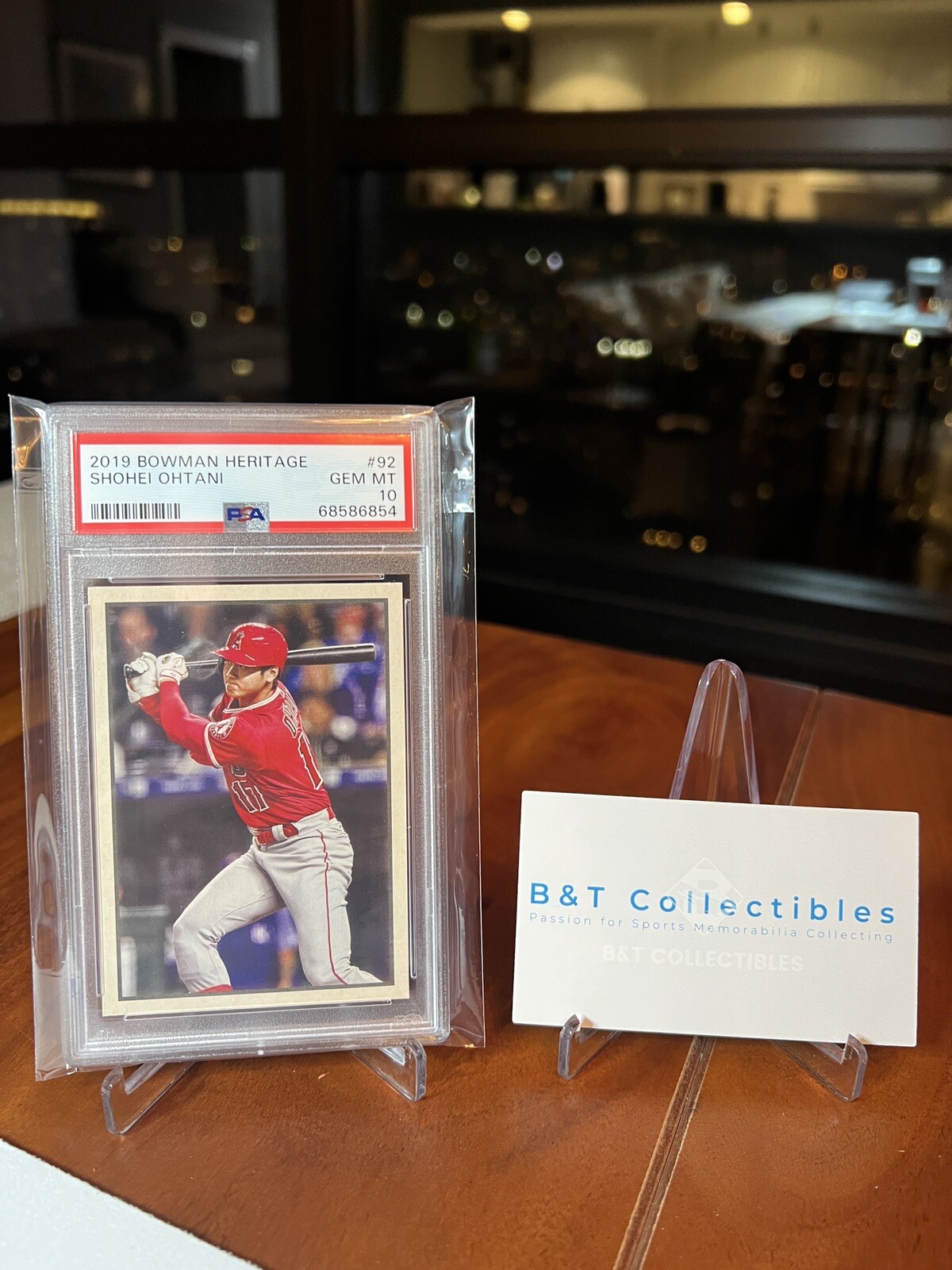 2019 Bowman Heritage Shohei Ohtani 53VR-92 PSA 10 GEM 🔥🔥🔥 view 7