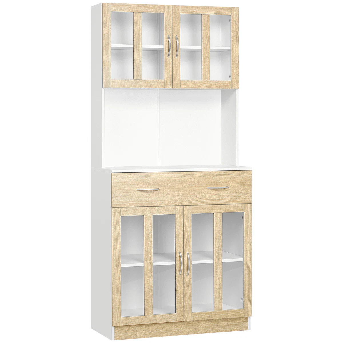 White storage cabinets with doors and shelves outlet