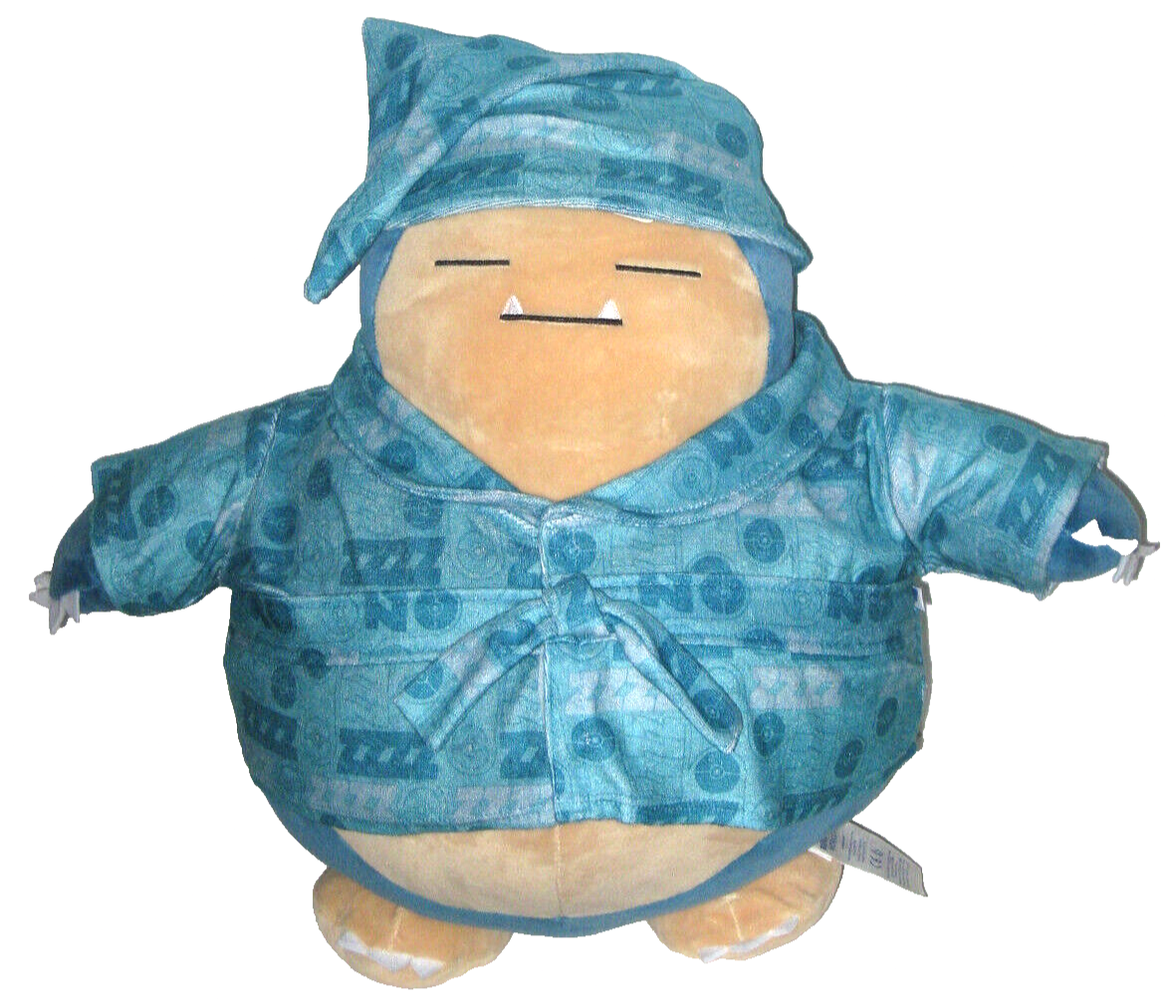 Build a Bear 2019 Pokemon Snorlax Signature Robe Sleep Cap 16in
