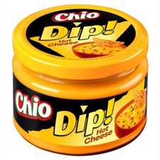 Chio Dip Hot Cheese Scharfer K&auml;se Dip mit scharfen Jalapenos 200ml