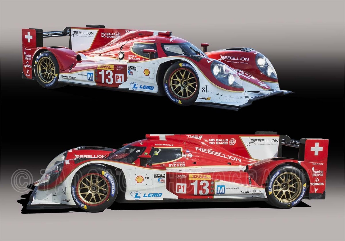 1/43 Lola B12/60-Toyota #12 レベリオンレーシング Case Crack Spark 1/43 Lola B12/60 Toyota 13 Rebellion Racing