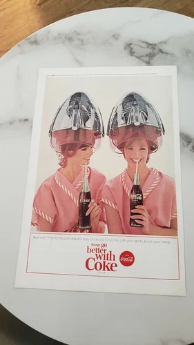 Vintage Coca Cola Advertising Cardboard  7" x 10"