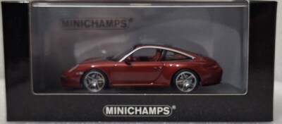 Porsche 911 (997) Targa 4S 2008 Ruby Red Met 1:43 Minichamps