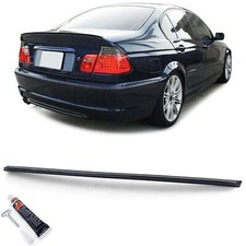 Für BMW 3er E46 Limo 1998-2005 Heckspoiler Spoilerlippe Schwarz Glanz mit ABE