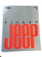 1981 Jeep J-10 J-20 Truck 12-page Original Car Sales Brochure Catalog - Honcho 1981 Jeep J-10 J-20 Truck 12-page Original Car Sales Brochure Catalog - Honcho