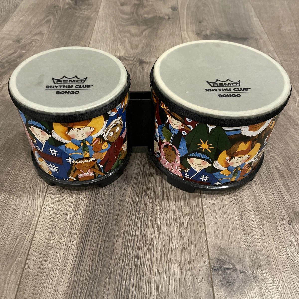 Remo RH560000 Rh-5600-00 Kids Bongos Bongo Set 5 & 6 Inch Rhythm