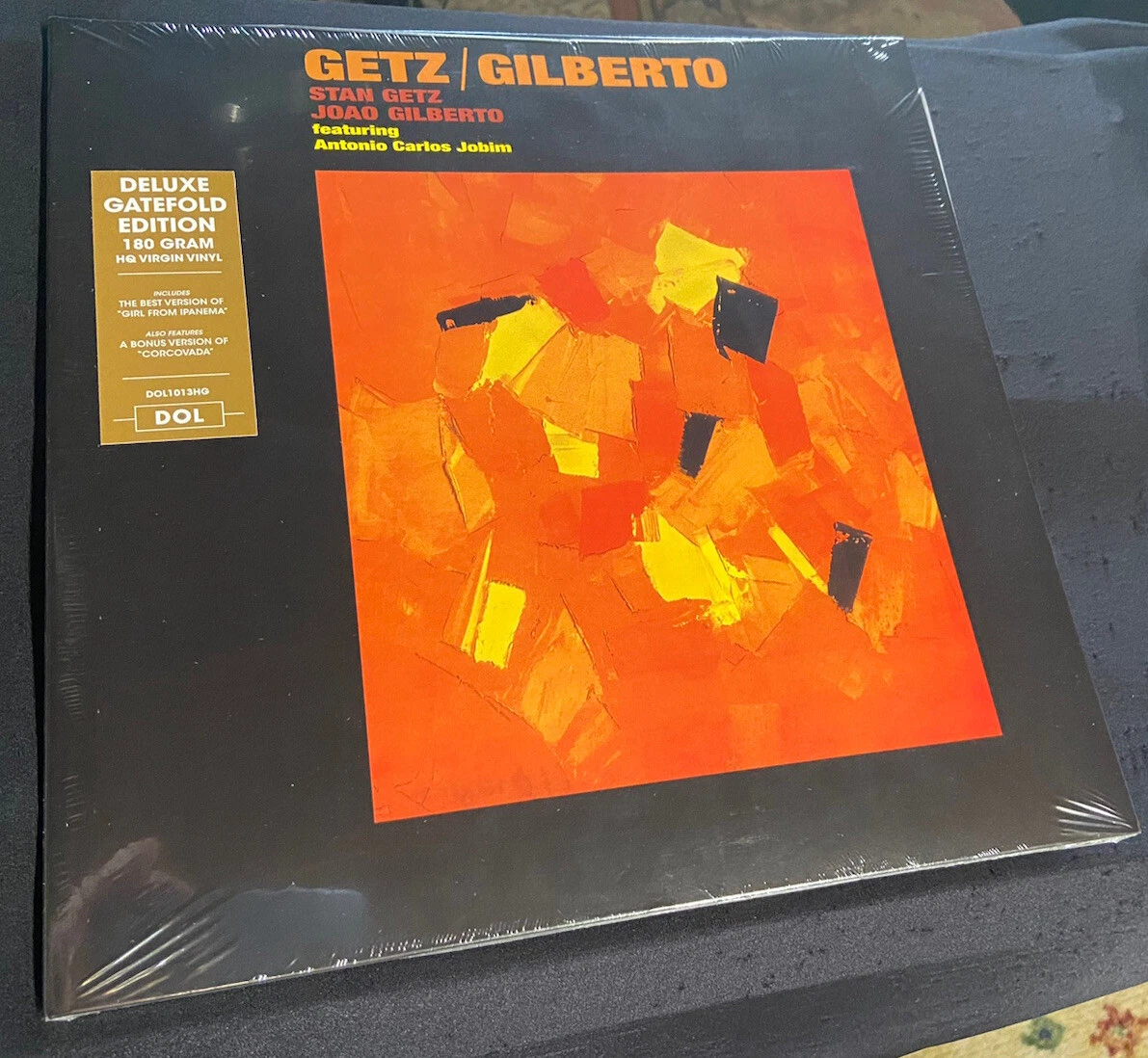 Stan Getz Gilberto Jobim GETZ/GILBERTO Deluxe 180g Vinyl Sealed