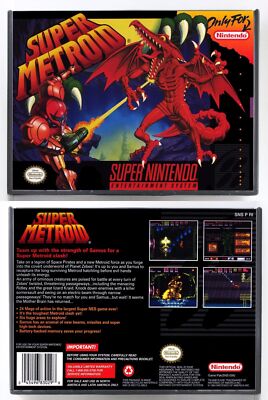 Super Metroid (SNES, 1994) CIB