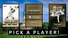 2024 ONIT ATHLETE Wake Forest Baseball Pick a Card (Base + Inserts!)
