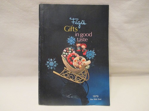 Vintage 1979 Figi's Gifts in Good Taste Catalog | eBay