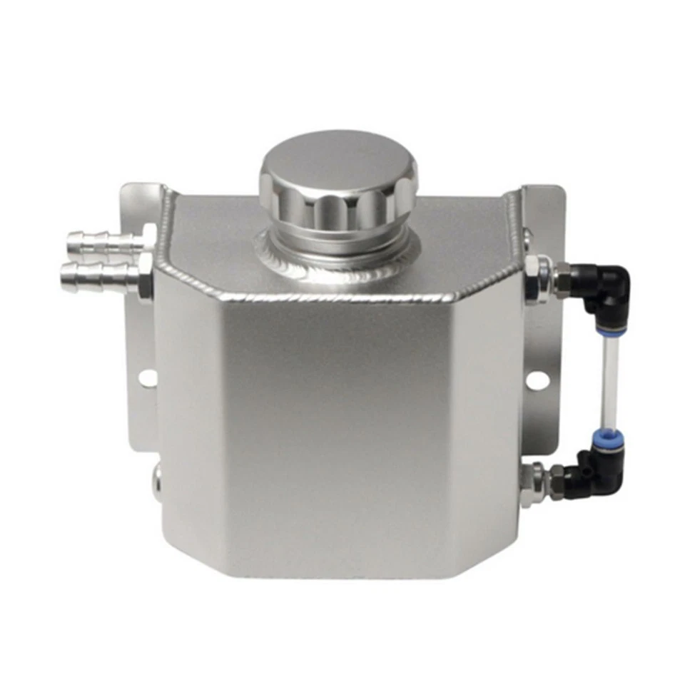 Depósito de tanque de agua de recuperación de botella de desbordamiento de refrigerante para radiador de coche 1L apto  Foto 4 de 4