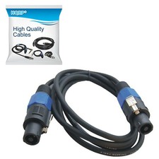 6ft Speakon to Speakon (M/M) Cable for Pyle Speaker, Pro Series Power Amplifiers