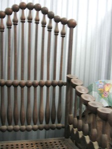 Download GREAT ANTIQUE OAK HUNZINGER PLATFORM ROCKER CANE SEAT ...